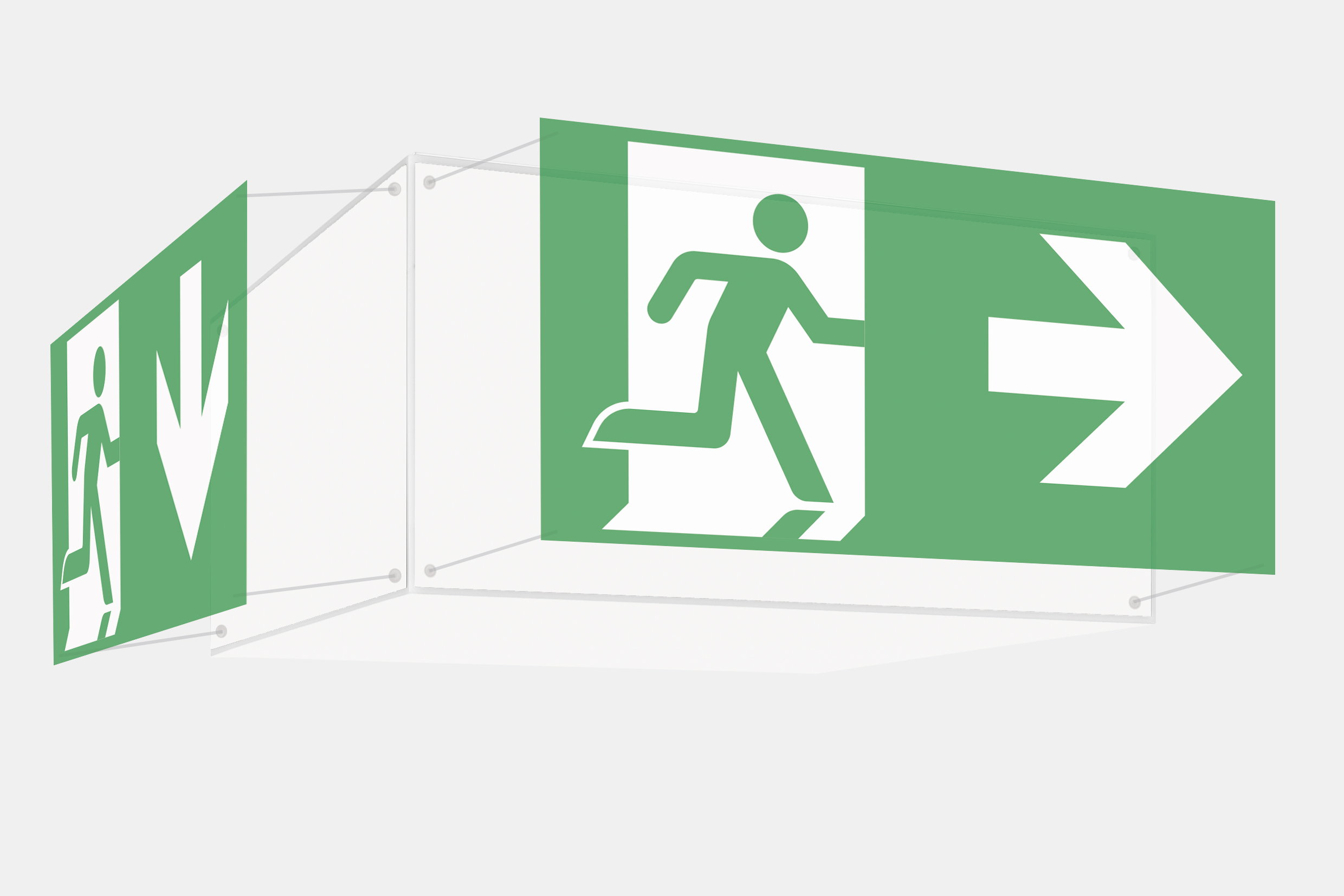 CUBE W-300 EB LED - weiß