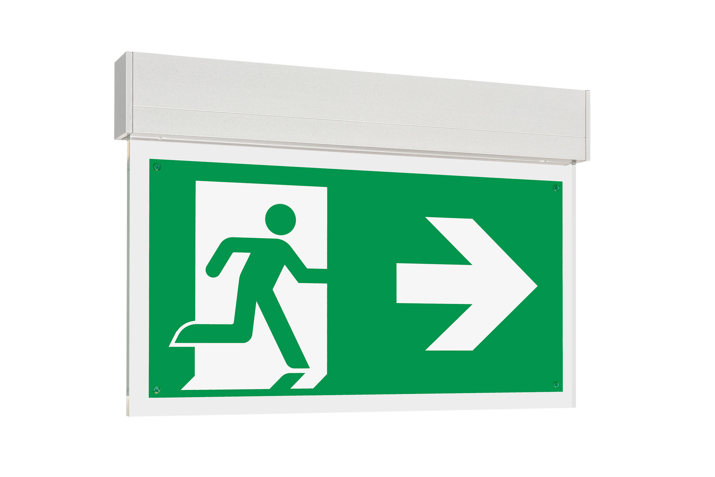 COMPACT 300 UM EB LED - weißaluminium (silber)