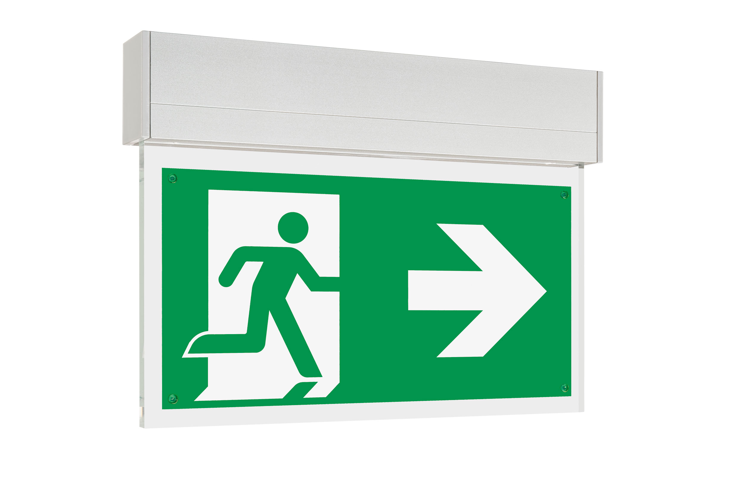 COMPACT 200 UM EB LED - weißaluminium (silber)